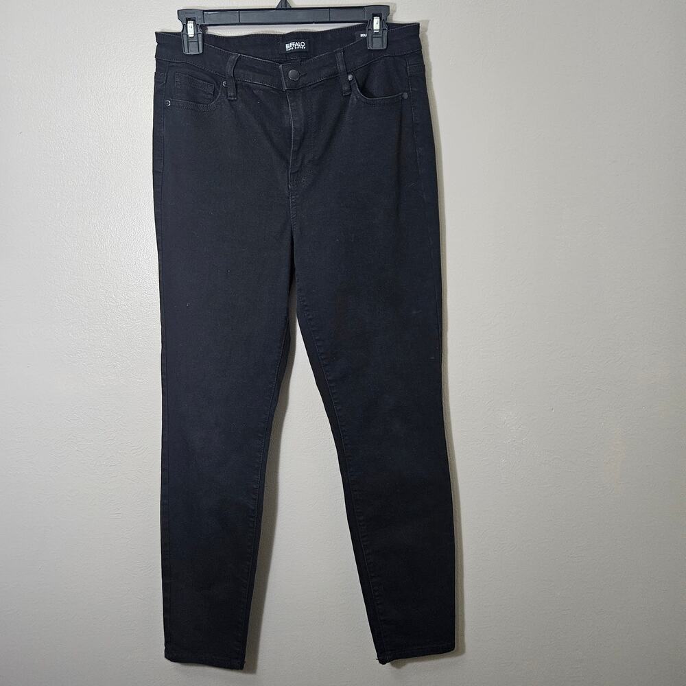 Buffalo David Bitton Mollie High-Rise Stretch Skinny Black Jeans 10/30 Y2K Indie